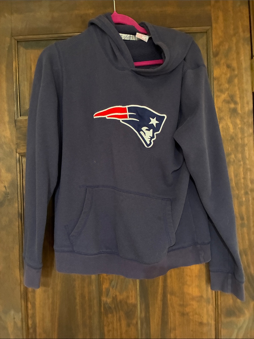PINK Victoria's Secret Navy Blue New England Patriots Hoodie